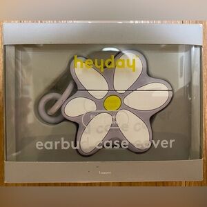 heyday, Flower earbud case cover, fits AirPods Gen 1 & Gen 2, NEW